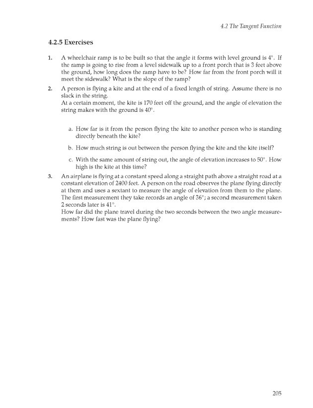 Active Preparation for Calculus - Page 205